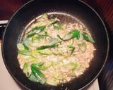簡単☆三つ葉とツナのバター醤油パスタ作り方2写真