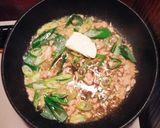 簡単☆三つ葉とツナのバター醤油パスタ作り方3写真