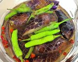 なすとししとうの焼きびたし作り方4写真