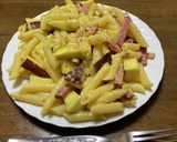 生クリームを使わないカルボナーラ作り方6写真