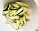 レンジもやしズッキーニ生姜中華風野菜炒め作り方5写真