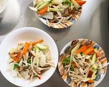 レンジもやしズッキーニ生姜中華風野菜炒め作り方8写真