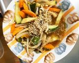 レンジもやしズッキーニ生姜中華風野菜炒め作り方15写真