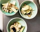 豚こま甘辛さっぱり炒め味麻婆豆腐茄子作り方12写真