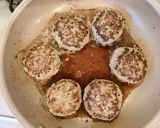 野菜たっぷりチーズインハンバーグ作り方6写真