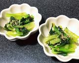究極に簡単すぎる！！小松菜のお浸し★作り方10写真