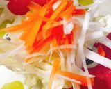 おつまみ副菜～キャベツ塩昆布柚子胡椒和え作り方1写真