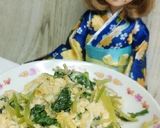 リカちゃん♡三つ葉味ぽん卵炒め₍•ʚ•₎作り方22写真