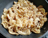 豚こまと白滝の簡単うま煮風炒め作り方4写真