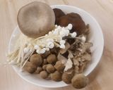 きのこたっぷり炒り豆腐♪めっけ作り方1写真