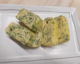 小松菜入り卵焼き♪めっけ作り方4写真