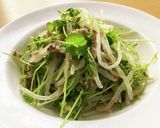 2回目収穫の豆苗とサバ缶のサラダ♪作り方5写真