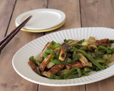 簡単♪ちくわとピーマンの青椒肉絲風作り方4写真