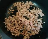 絶品！変わり「すき焼き丼」葱と豚挽き♡作り方6写真