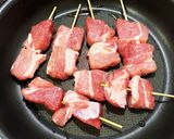 簡単！豚バラ串(塩コショウ)作り方7写真