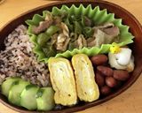 自分弁当・10月8日作り方1写真