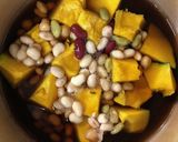 簡単♪南瓜と豆の煮物【常備菜】作り方2写真