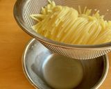 ポリ袋で湯煎 防災『基本の節水パスタ』作り方12写真