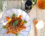 ポリ袋で湯煎 防災『基本の節水パスタ』作り方14写真