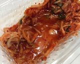 キムチで豆腐サラダ作り方1写真