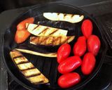 焼き野菜の煮浸し！スキレットでキャンプ飯作り方3写真