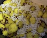 サツマイモの炊き込みおこわのようなご飯作り方3写真