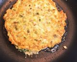 スーパー大麦入り腸活ネギ焼き作り方4写真