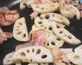 秋のふきよせ炒め物　バター醤油仕立て作り方5写真