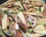 秋のふきよせ炒め物　バター醤油仕立て作り方8写真