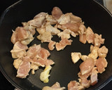 鶏むね肉と絹さやと白ネギの海鮮醤炒め作り方3写真