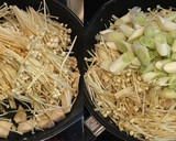 鶏むね肉と絹さやと白ネギの海鮮醤炒め作り方4写真