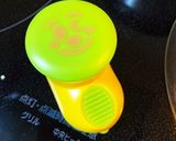 年少さんのお弁当、キャラ弁かたつむり作り方3写真