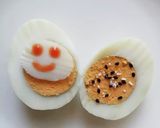 簡単☆ゆで卵にあかりマヨ海苔のせ作り方14写真