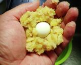 自家製メンチとウズラ卵のコロッケ!作り方4写真