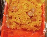 ミニオンズオムライス弁当！作り方4写真