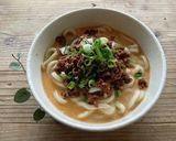 m担々麺風豆乳うどん作り方6写真