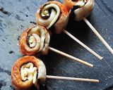 おうち居酒屋★韓国風ちくわのくるくる焼き作り方3写真