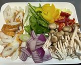 竹輪のココナツカレー炒め作り方1写真