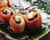 おうち居酒屋★韓国風ちくわのくるくる焼き作り方5写真