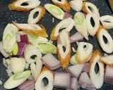 竹輪のココナツカレー炒め作り方2写真