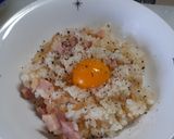 超簡単 カルボナーラ飯作り方7写真