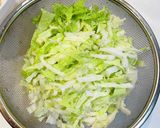 白菜のサラダ作り方1写真
