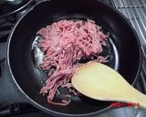 牛豚ミンチと野菜の甘味噌炒め作り方4写真