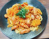 ナポリタン風トマトソースパスタ作り方4写真