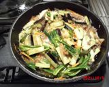 牛豚ミンチと野菜の甘味噌炒め作り方8写真