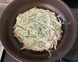 m簡単もっちり生地でカニカマ☆チヂミ作り方2写真