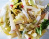 白菜とりんごのサラダ作り方4写真