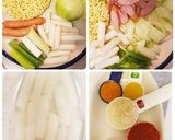 15分完成～ソーセージチーズラーポキ★作り方1写真