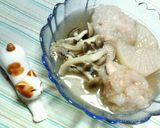 ✿大根と❀鮭とレンコンの✿みぞれ煮作り方9写真