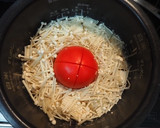 トマトとエノキの炊き込みご飯作り方4写真